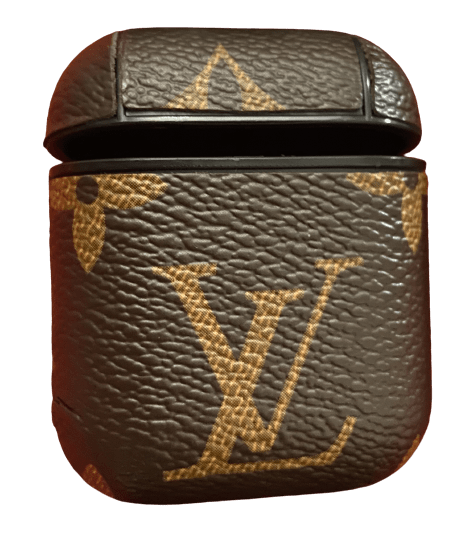 New in Box LOUIS VUITTON Earphones AirPods Brown Monogram Case