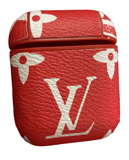 Red Monogrammed Large Letters AirPod Cases – TrayToonz