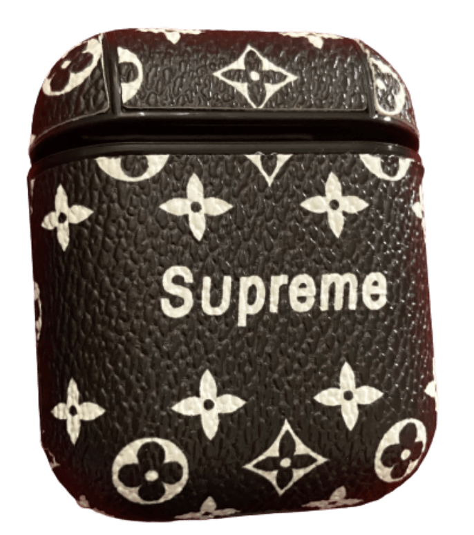 Black Supreme Black AirPod Cases – TrayToonz