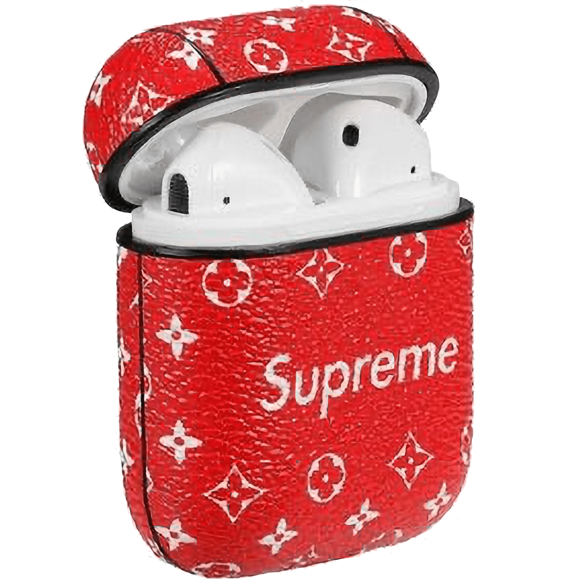 Red Sup x LV AirPods Case Vibez