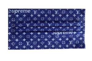 Blue Supreme Disposable Face Mask - Pack of 20