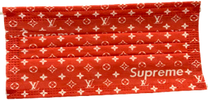 Red Supreme Disposable Face Mask - Pack of 20