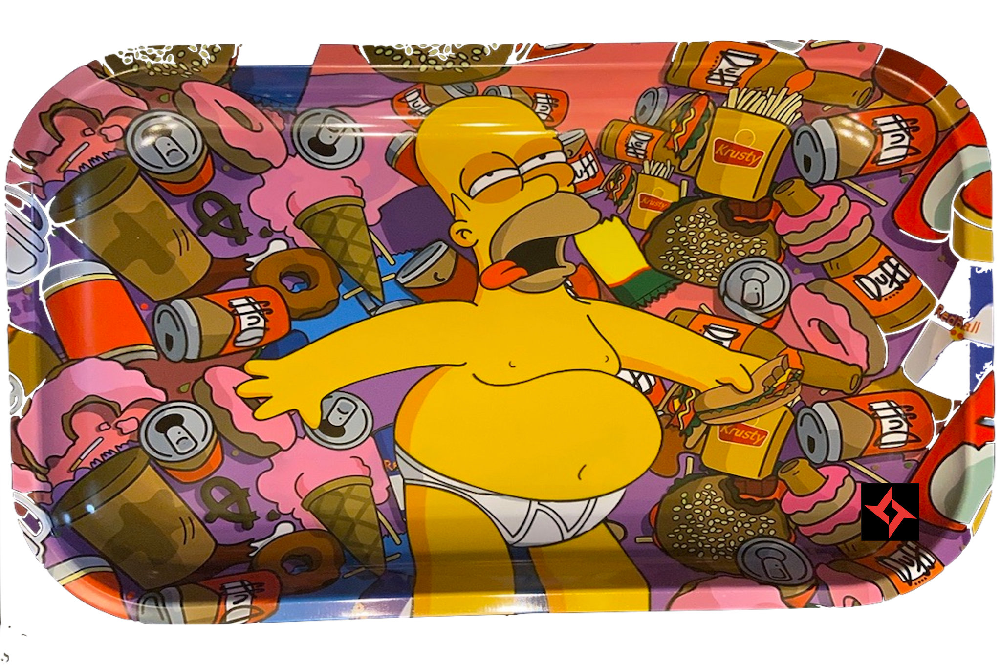 Homer Wasted Toon Tray - TrayToons