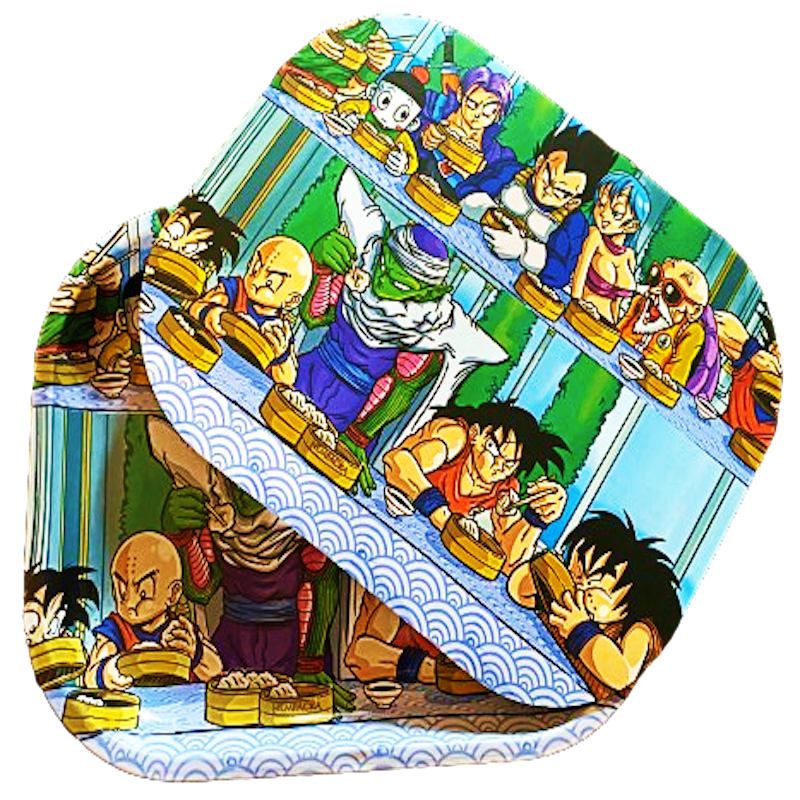 Dragon Ball Z Dinner Party Small Toon Tray with Magnetic Lid