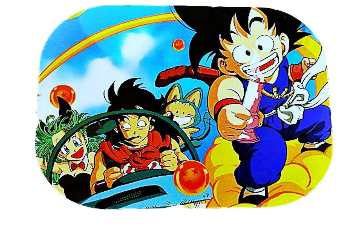 Dragon Ball Z Flying Small Toon Tray with Magnetic Lid