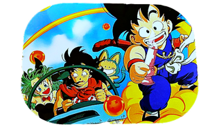 Dragon Ball Z Flying Small Toon Tray with Magnetic Lid