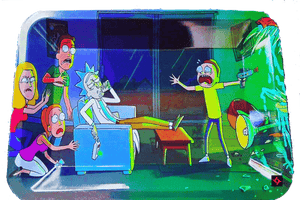 R&M Couch Toon Rolling Tray - TrayToons