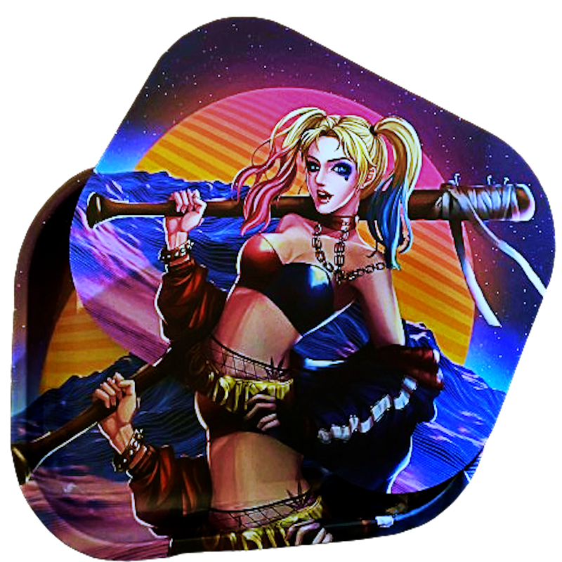 Harley Quinn Small Toon Tray with Magnetic Lid