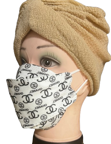KF94 White Chanel Disposable Face Mask - Pack of 10