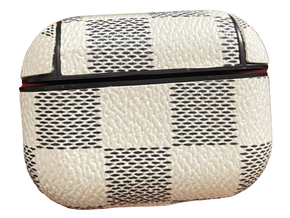 Checkered White AirPod Cases - TrayToons