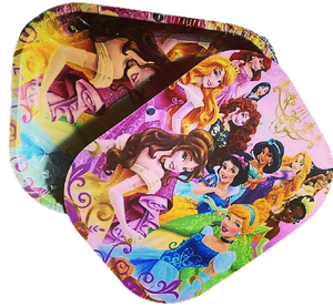 Disney Princesses Small Toon Tray with Magnetic Lid