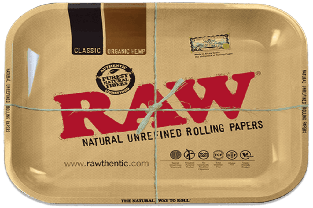 Tied Classic RAW Rolling Tray - TrayToons
