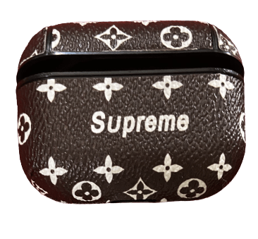 Black Supreme Black AirPod Cases – TrayToonz